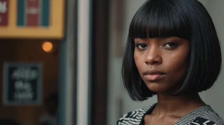 17 Bob with Bangs Hairstyles for Black Women: Stylish and Versatile Cuts for 2025