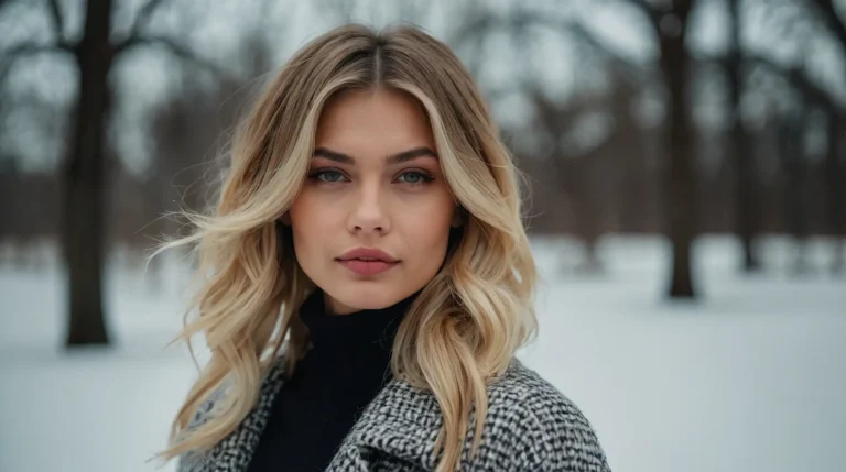 17 Winter Blonde Balayage Ideas for Frosty Elegance