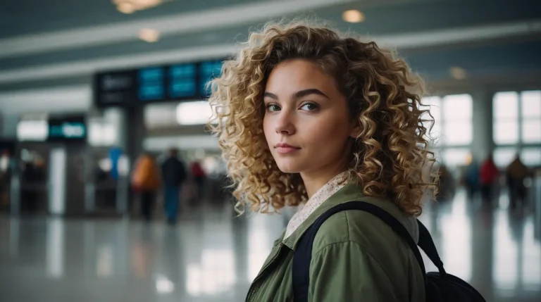 25 Travel-Friendly Airport Hairstyles for Curly Hair